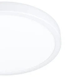 Eglo FUEVA 5 opbouwarmatuur staal wit / Kunststof wit H: 28 mm | Ø 285 mm Discount