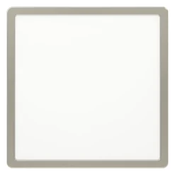 Eglo FUEVA 5 opbouwarmatuur staal nikkel-mat / Kunststof wit H: 28 mm Hot