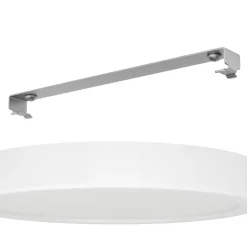 Eglo FUEVA 5 opbouwarmatuur staal wit / Kunststof wit H: 28 mm | Ø 210 mm Hot