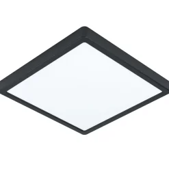 Eglo FUEVA 5 opbouwarmatuur staal zwart / Kunststof wit H: 30 mm Hot