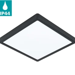 Eglo FUEVA 5 opbouwarmatuur staal zwart / Kunststof wit H: 30 mm Hot