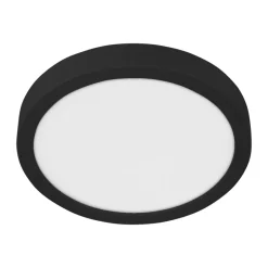 Eglo FUEVA 5 opbouwarmatuur staal zwart / Kunststof wit H: 28 mm | Ø 285 mm Online