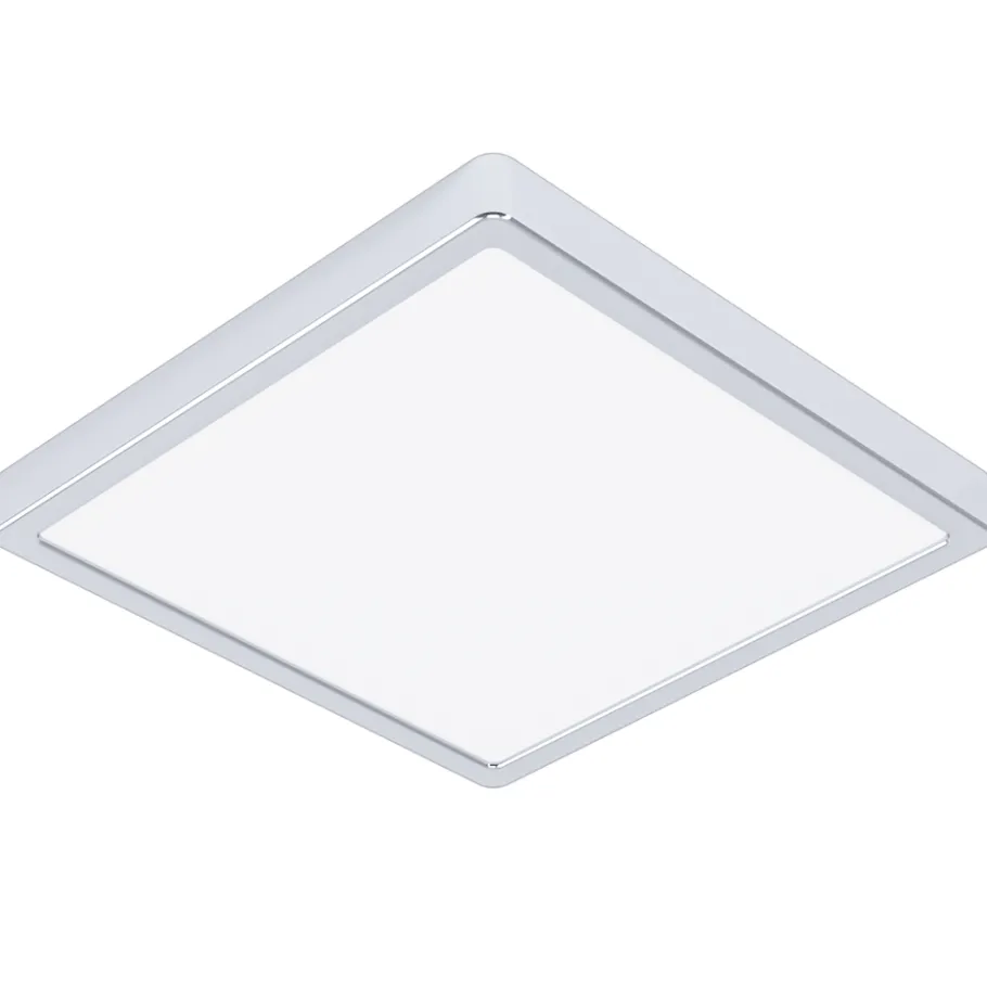 Eglo FUEVA 5 opbouwarmatuur staal chroom / Kunststof wit H: 30 mm Discount