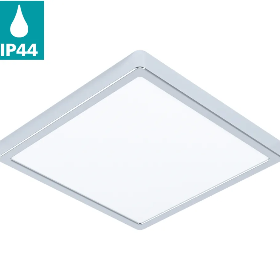 Eglo FUEVA 5 opbouwarmatuur staal chroom / Kunststof wit H: 30 mm Discount