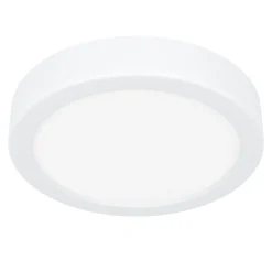 Eglo FUEVA 5 opbouwarmatuur staal wit / Kunststof wit H: 28 mm | Ø 160 mm Hot