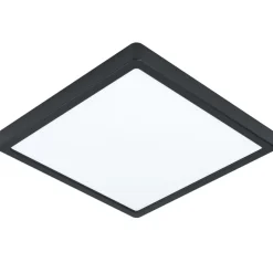 Eglo FUEVA 5 opbouwarmatuur staal zwart / Kunststof wit H: 28 mm Hot