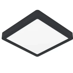 Eglo FUEVA 5 opbouwarmatuur staal zwart / Kunststof wit H: 28 mm Hot