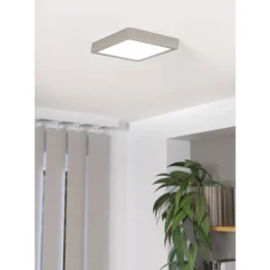 Eglo FUEVA 5 opbouwarmatuur staal nikkel-mat / Kunststof wit H: 28 mm Hot