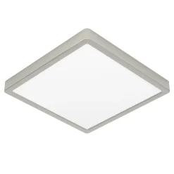 Eglo FUEVA 6 Plafondarmaturen staal nikkel-mat / Kunststof wit H: 25 mm Discount