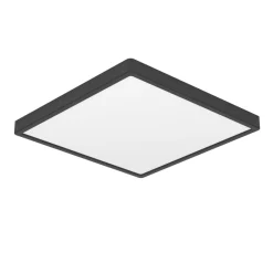 Eglo FUEVA 6 Plafondarmaturen Kunststof zwart / Kunststof wit H: 25 mm Sale