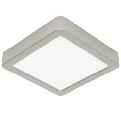 Eglo FUEVA 6 Plafondarmaturen staal nikkel-mat / Kunststof wit H: 25 mm Online