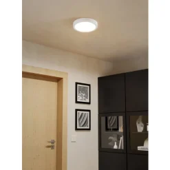 Eglo FUEVA 6 Plafondarmaturen Kunststof wit / Kunststof wit H: 25 mm | Ø 211 mm Discount