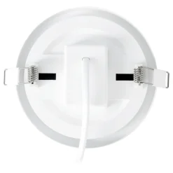 Eglo FUEVA FLEX inbouwarmatuur aluminium wit / Kunststof wit H: 2 mm | Ø 117 mm Best