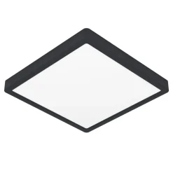 Eglo FUEVA 6-Z Plafondarmaturen Kunststof zwart / Kunststof wit H: 25 mm Sale