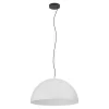 Eglo GAETANO 1 hanglamp staal zwart / staal grijs, wit H: 1500 mm | Ø 535 mm New