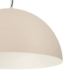 Eglo GAETANO 1 hanglamp staal zwart / staal zand, crème H: 1500 mm | Ø 535 mm Best