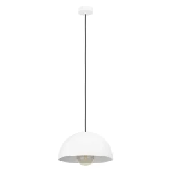 Eglo GAETANO hanglamp staal wit H: 1100 mm | Ø 380 mm Hot