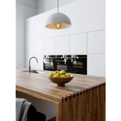 Eglo GAETANO hanglamp staal wit H: 1100 mm | Ø 380 mm Hot