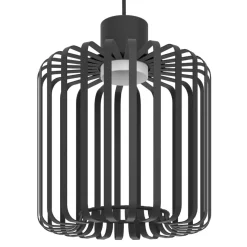 Eglo GINESTRONE-Z hanglamp staal zwart / Kunststof wit H: 1100 mm Hot