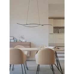 Eglo GRISOLIA hanglamp staal, kunststof zwart / Kunststof wit H: 1200 mm Sale