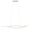 Eglo GRISOLIA hanglamp staal, kunststof bruin / Kunststof wit H: 1200 mm Discount