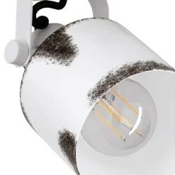 Eglo KILBURN spot Hout bruin / staal wit, bruin H: 185 mm Sale