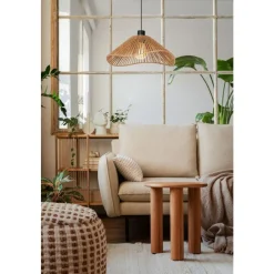 Eglo LAVISTER hanglamp staal zwart / papier natuur H: 1100 mm | Ø 390 mm Hot