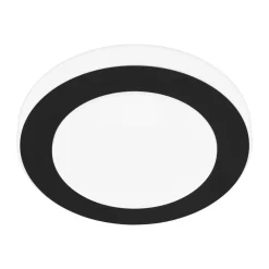 Eglo LED CARPI Wand-/plafondlamp staal zwart, wit / Kunststof wit H: 75 mm | Ø 300 mm Hot