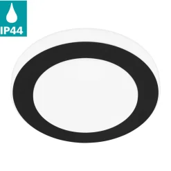Eglo LED CARPI Wand-/plafondlamp staal zwart, wit / Kunststof wit H: 75 mm | Ø 300 mm Hot