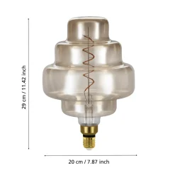 Eglo LEDE27 Lichtbron / Glas amber Ø 200 mm Online