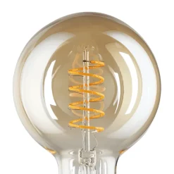 Eglo LEDE27 Lichtbron / Glas amber Ø 95 mm Best