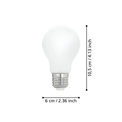 Eglo LEDE27 Lichtbron / Glas opaal Ø 60 mm Sale