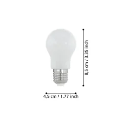 Eglo LEDE27 Lichtbron / Glas opaal Ø 45 mm Best