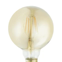 Eglo LEDE27 Lichtbron / Glas amber Ø 95 mm Hot