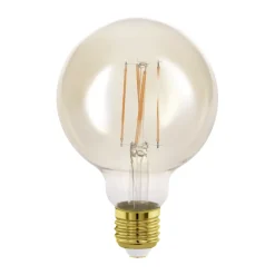 Eglo LEDE27 Lichtbron / Glas amber Ø 95 mm Hot