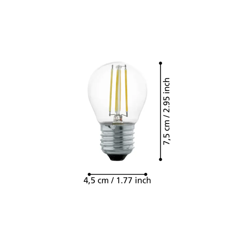 Eglo LEDE27 Lichtbron / Glas helder Ø 45 mm New