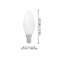 Eglo LEDE14 Lichtbron / Glas opaal Ø 35 mm Sale