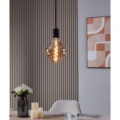 Eglo LEDE27 Lichtbron / Glas amber Ø 150 mm Hot