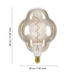 Eglo LEDE27 Lichtbron / Glas amber Ø 200 mm Sale