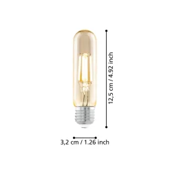 Eglo LEDE27 Lichtbron / Glas amber Ø 32 mm Online