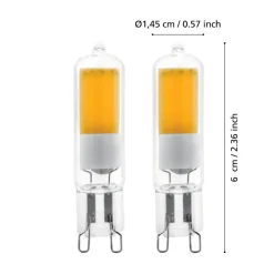 Eglo LEDG9 Lichtbron / Glas helder Ø 15 mm Discount