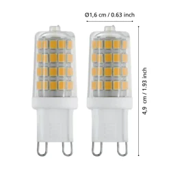 Eglo LEDG9 Lichtbron / Kunststof transparant Ø 16 mm