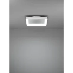 Eglo LORETELLO Wand-/plafondlamp kunststof, staal wit H: 75 mm Clearance