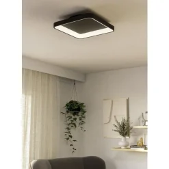 Eglo LORETELLO Wand-/plafondlamp kunststof, staal zwart H: 75 mm New