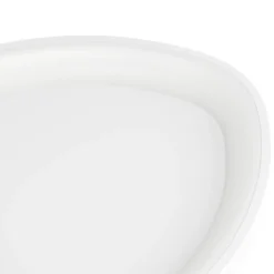 Eglo LORETELLO Wand-/plafondlamp kunststof, staal wit H: 75 mm | Ø 350 mm Clearance