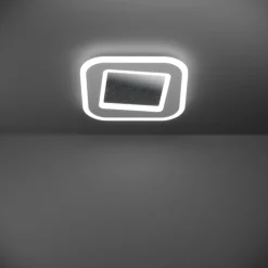 Eglo MACCHIONI Plafondarmaturen staal, kunststof wit / kunststof met kristaleffect wit H: 50 mm