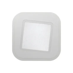 Eglo MACCHIONI Plafondarmaturen staal, kunststof wit / kunststof met kristaleffect wit H: 50 mm