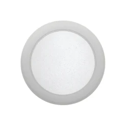 Eglo MACCHIONI Plafondarmaturen staal, kunststof wit / kunststof met kristaleffect wit H: 50 mm | Ø 380 mm Sale