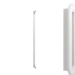 Eglo MACCHIONI Wandlamp staal, kunststof wit / kunststof met kristaleffect wit Discount