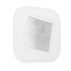 Eglo MACCHIONI Wandlamp staal, kunststof wit / kunststof met kristaleffect wit New